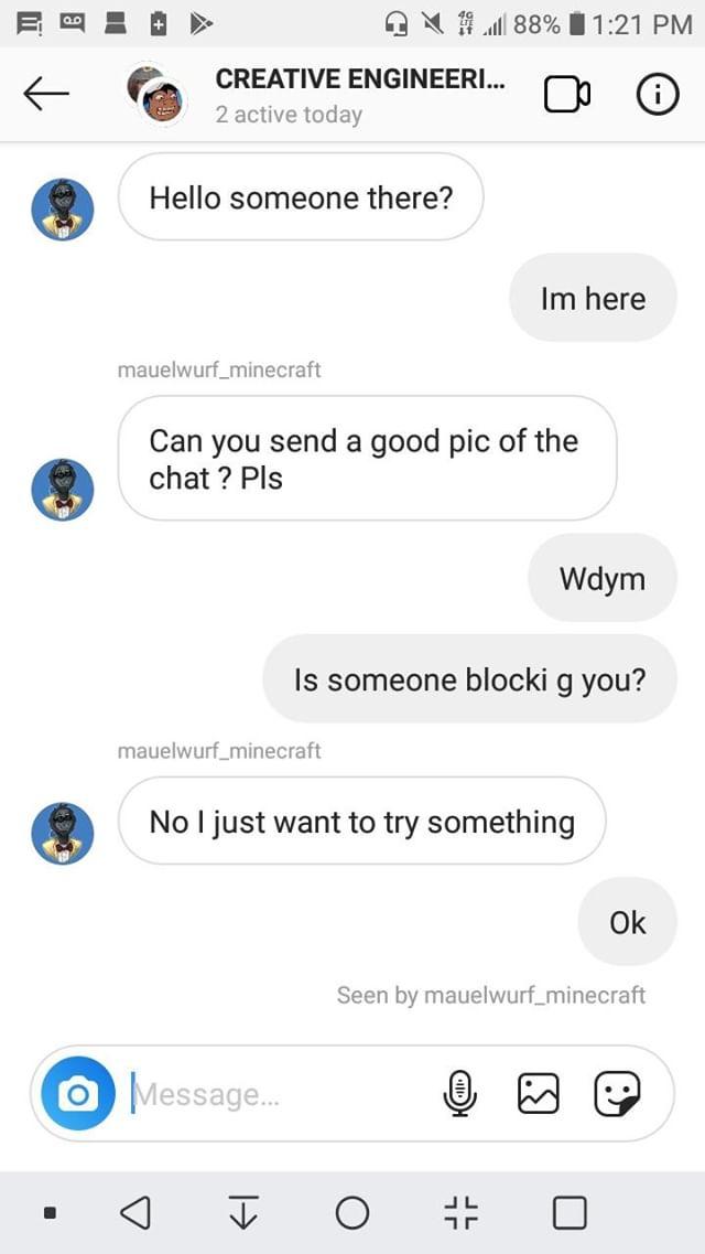 typical chat